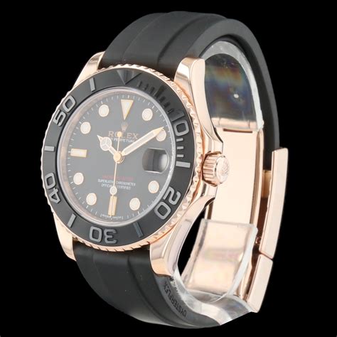 rolex yachtmaster everose 37|More.